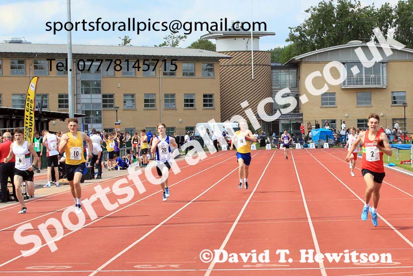 Mens Under-17s 400 metres, 2022 Northern Inter Counties U17s and U15s Track and Field, York, Thursday, June 2nd. Photo: David T. Hewitson/Sports for All Pics
